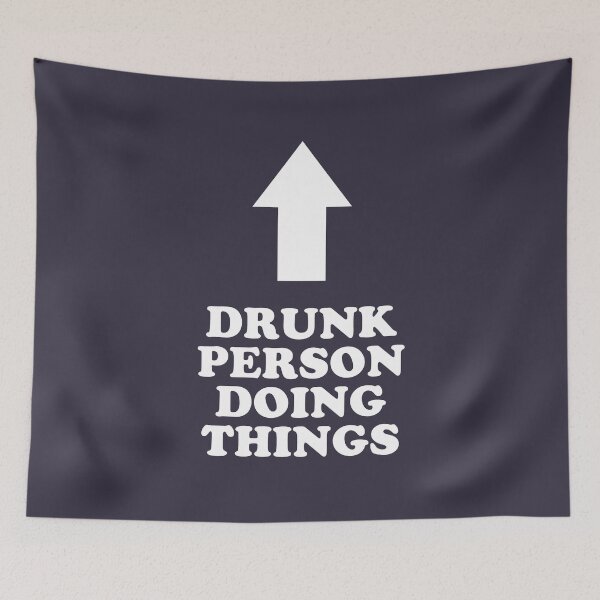 Item preview, Drunk Person Doing Things designed and sold by Yipptee Shirts.