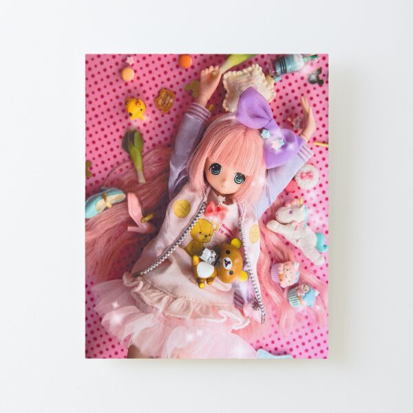 Fairy Kei heaven · Lily Canvas Mounted Print