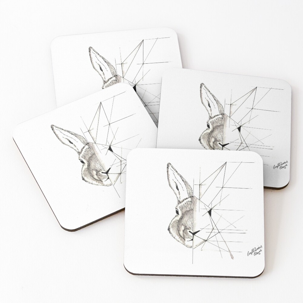 Item preview, Coasters (Set of 4) designed and sold by CraftiClaire.