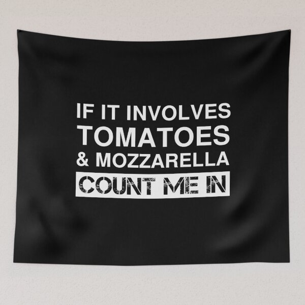 Item preview, Funny Tomatoes And Mozzarella Italian Food designed and sold by Creekman Designs.