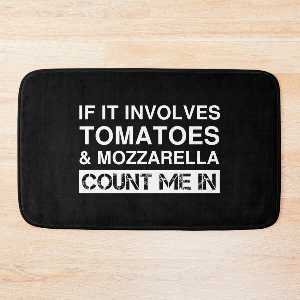 Item preview, Funny Tomatoes And Mozzarella Italian Food designed and sold by Creekman Designs.