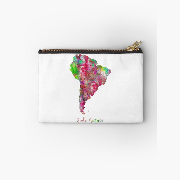 Item preview, South America map designed and sold by Rosaliartbook.