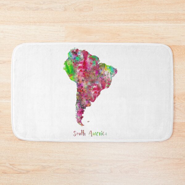 Item preview, South America map designed and sold by Rosaliartbook.