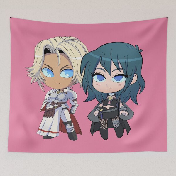 Item preview, Catherine and Byleth (F!Byleth) - Fire Emblem Three Houses - Chibi Cutie designed and sold by kickgirl.