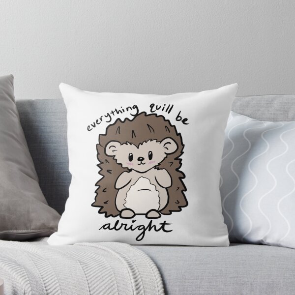 Item preview, Everything Quill Be Alright Hedgehog  designed and sold by chloecricket.