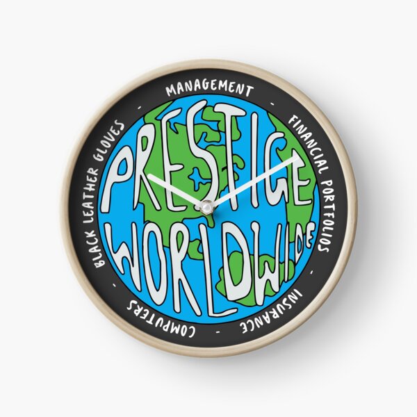 Step Brothers | Prestige Worldwide Enterprise | The First Word In Entertainment | Original Design Clock