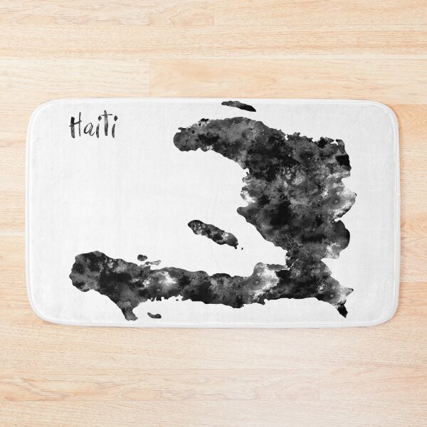 Item preview, Haiti map designed and sold by Rosaliartbook.