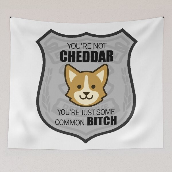 Aperçu de l'œuvre Brooklyn Nine Nine - Vous n'êtes pas du cheddar créée et vendue par RafikCreations.