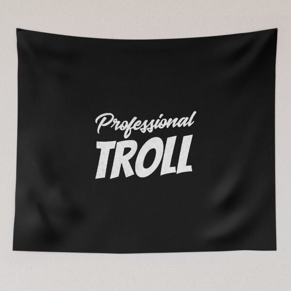 Item preview, Internet Professional Troll Funny Novelty Badge of Honor designed and sold by ripsydesigns.