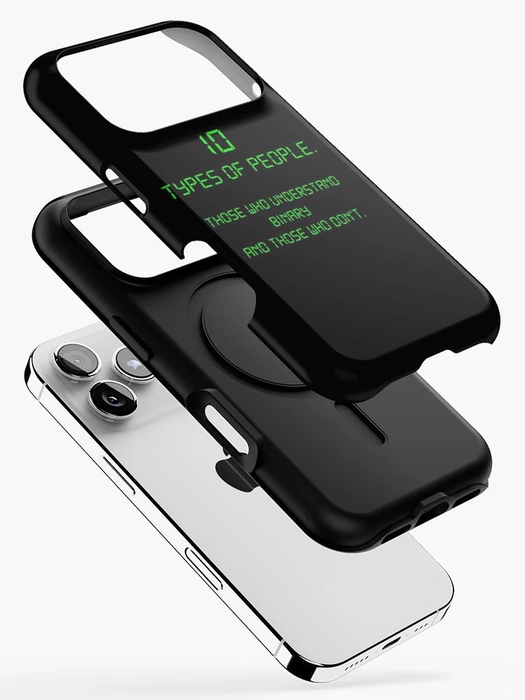 Thumbnail 2 of 4, iPhone Case, Binary code designed and sold by JPCustom.