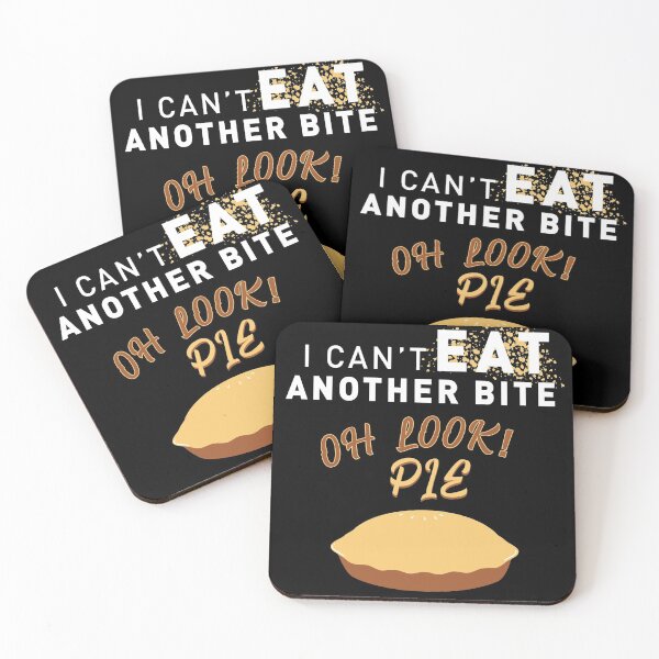 Item preview, I Can't Eat Another Bite Oh Look Pie Funny Thanksgiving T-Shirt designed and sold by Da-Gi.