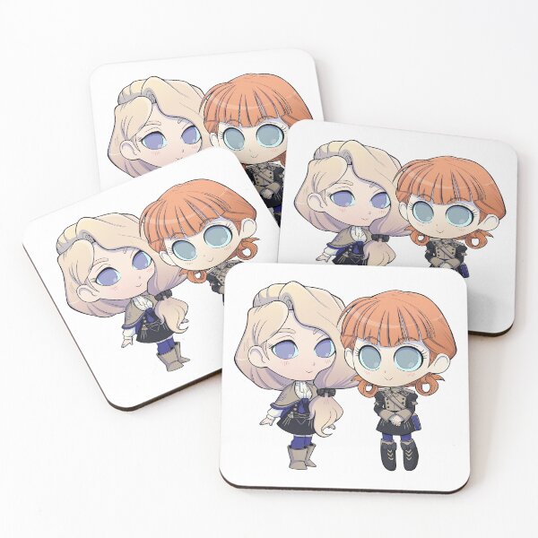 Item preview, Mercedes and Annette - Fire Emblem Three Houses - Chibi Cutie designed and sold by kickgirl.