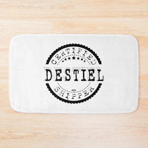 Item preview, Certified Destiel Shipper (Black Stamp) designed and sold by AlexVR.