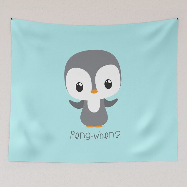 Item preview, Peng-when? designed and sold by CuthbertBiggins.