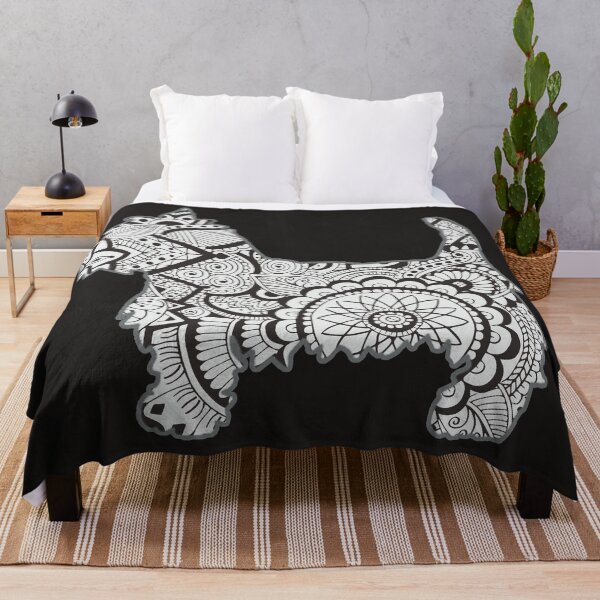 Item preview, Westie black and white zentangle designed and sold by -soraya-.