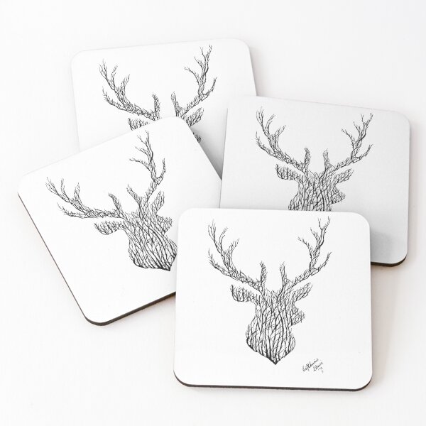 Item preview, Stag of the Wood designed and sold by CraftiClaire.