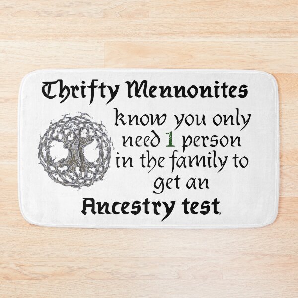 Item preview, Mennonite Ancestry - dark font designed and sold by MelanieJoy.