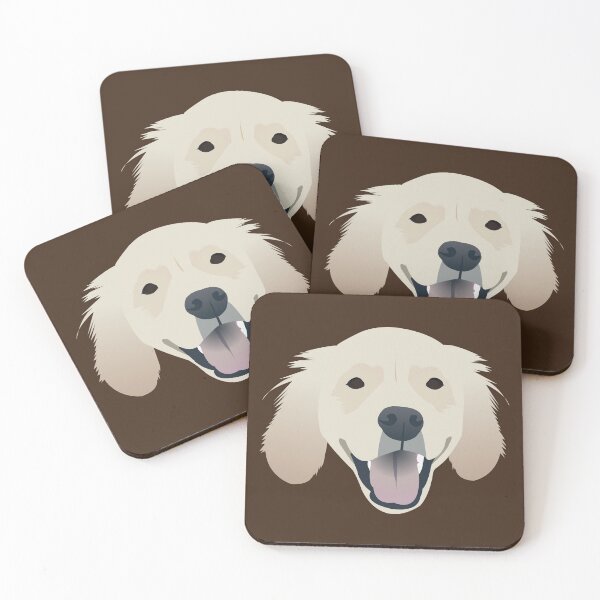 Item preview, Andy the Happy Golden Retriever designed and sold by KCPetPortraits.