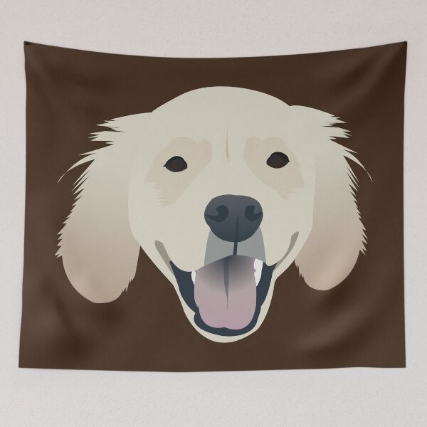 Item preview, Andy the Happy Golden Retriever designed and sold by KCPetPortraits.
