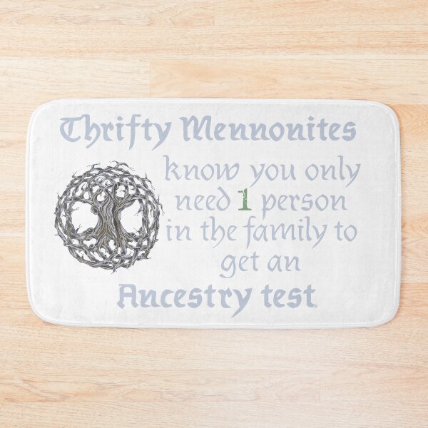 Item preview, Mennonite Ancestry - light font designed and sold by MelanieJoy.