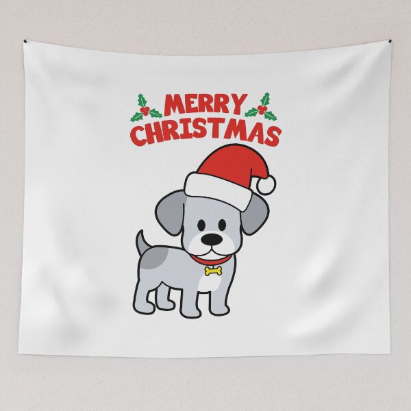 Artikelvorschau, Merry christmas Hund entworfen und verkauft von nmdesigns1.
