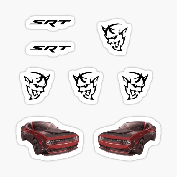 Dodge Demon Sticker Pack Sticker