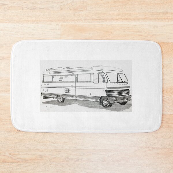 Item preview, Hymer mobile  bath mat designed and sold by Lovehymer.