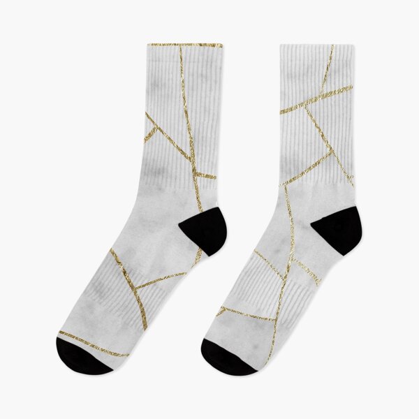Item preview, White Marble Gold Geometric Glam #1 #geo #decor #art  designed and sold by Anita's & Bella's Art.