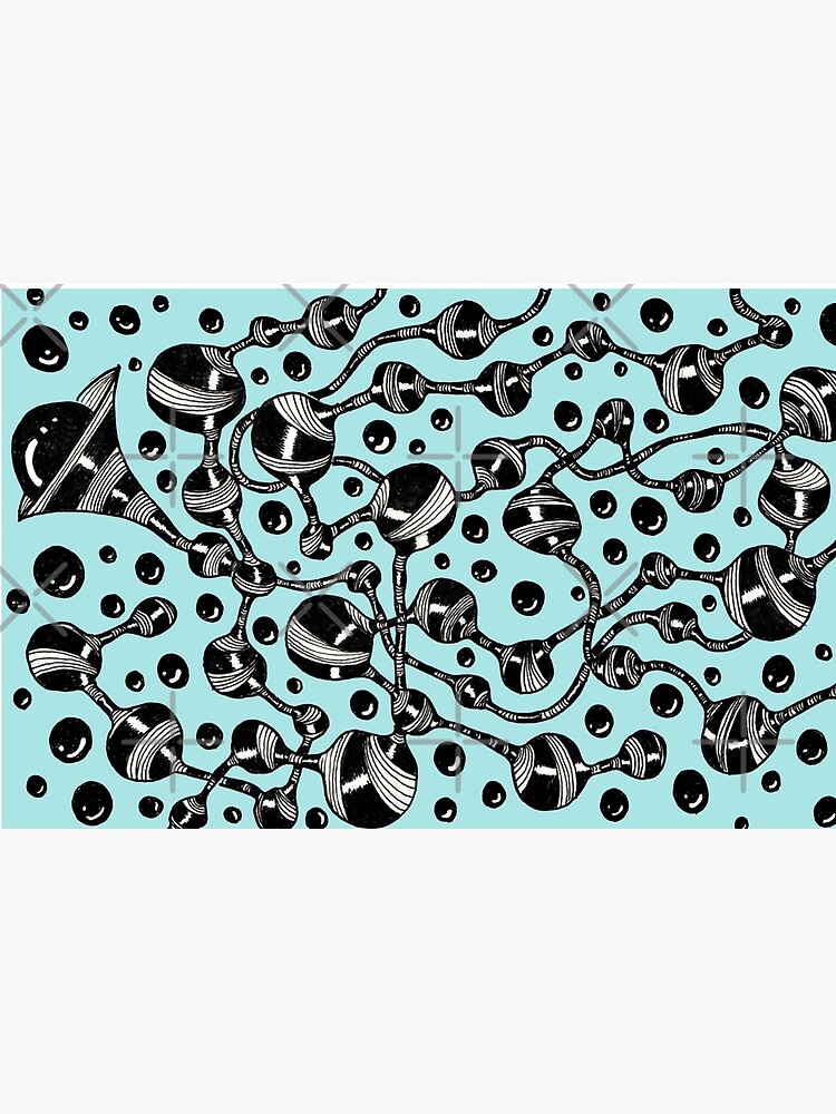 Thumbnail 4 of 4, Zipper Pouch, Oobles designed and sold by beththompsonart.