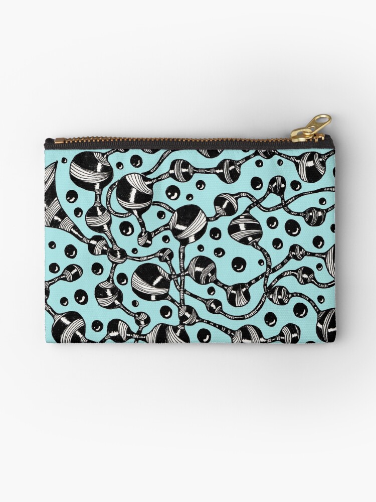 Thumbnail 1 of 4, Zipper Pouch, Oobles designed and sold by beththompsonart.