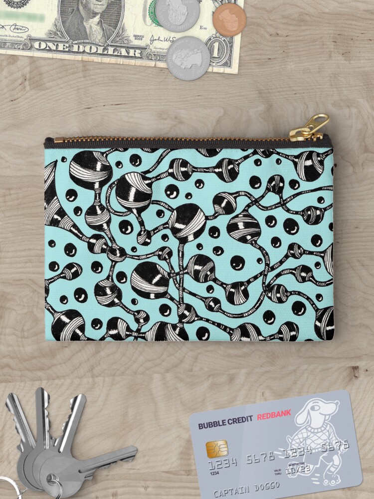 Thumbnail 3 of 4, Zipper Pouch, Oobles designed and sold by beththompsonart.