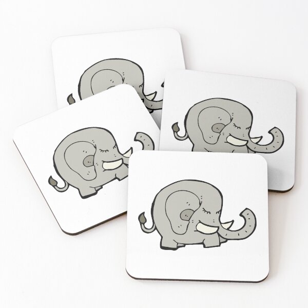 Item preview, Dreamy Grey Elephant Pet Funny Happy Sarcastic Cute Inspirational Spiritual Animal Birthday Gift designed and sold by EpsilonEridani.