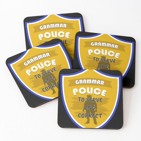 Item preview, Grammar Police Women and Kids Funny Costume Idea designed and sold by Da-Gi.