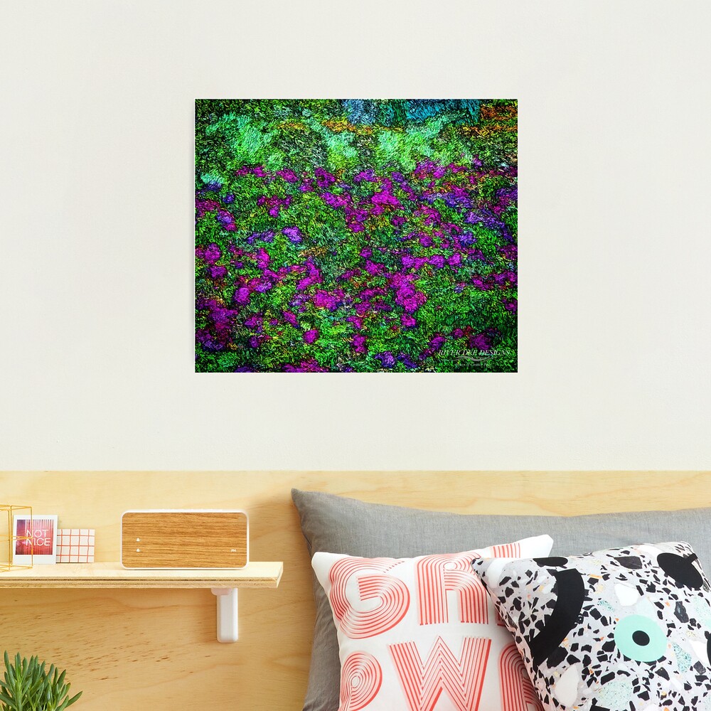 For The Purple Hearts Photographic Print