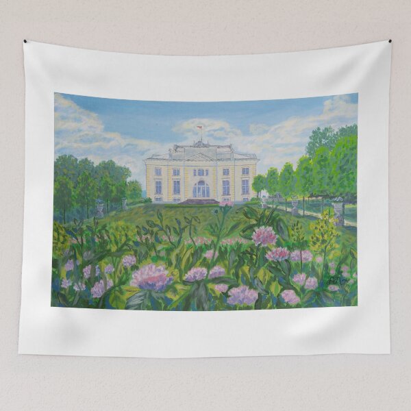 Item preview, Užutrakis manor house and flowers (Lithuania) designed and sold by AntonL18.