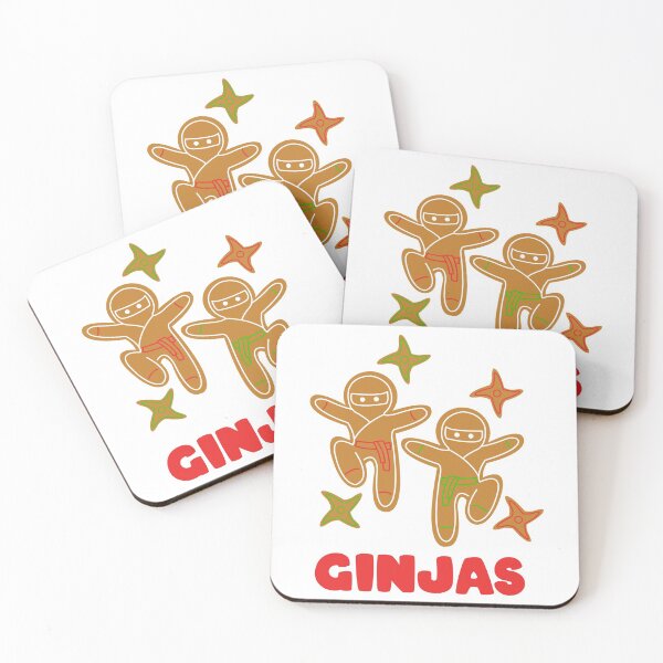 Item preview, Ginjas gingerbread ninjas designed and sold by nmdesigns1.
