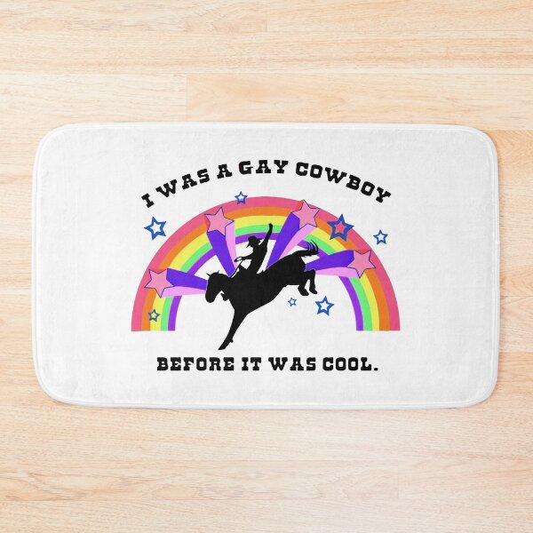 Item preview, Jake Gyllenhaal Gay Cowboy Rainbow Design designed and sold by mizhter.