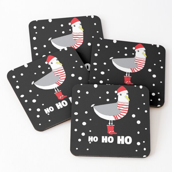 Item preview, Funny christmas seagull snow red wellies designed and sold by Ayelandco.