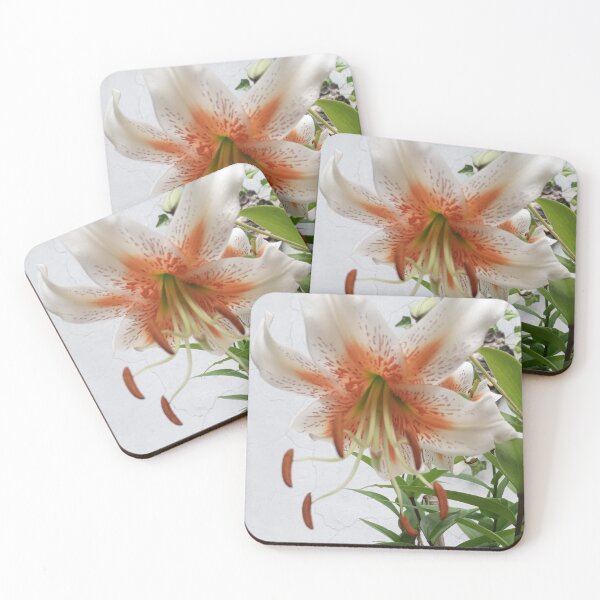 Item preview, Apricot and cream spotted lily designed and sold by FerretSteph.