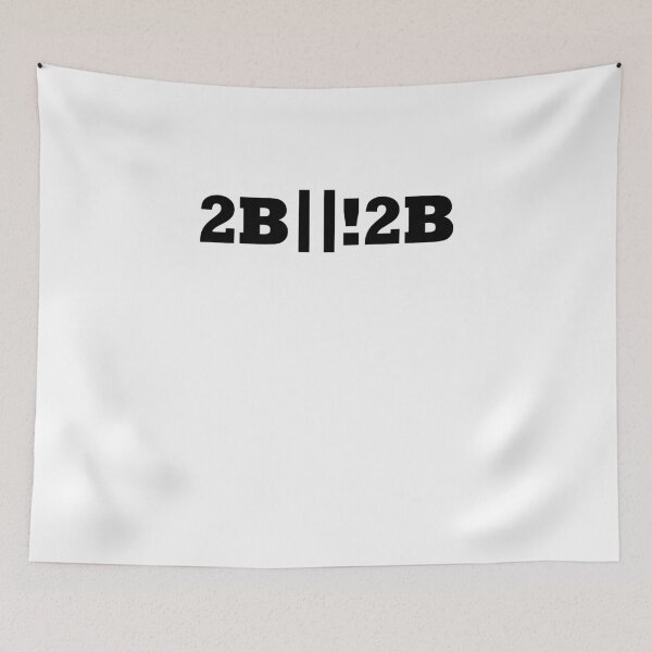 Item preview, to be or not to be 2b  designed and sold by WeeTee.
