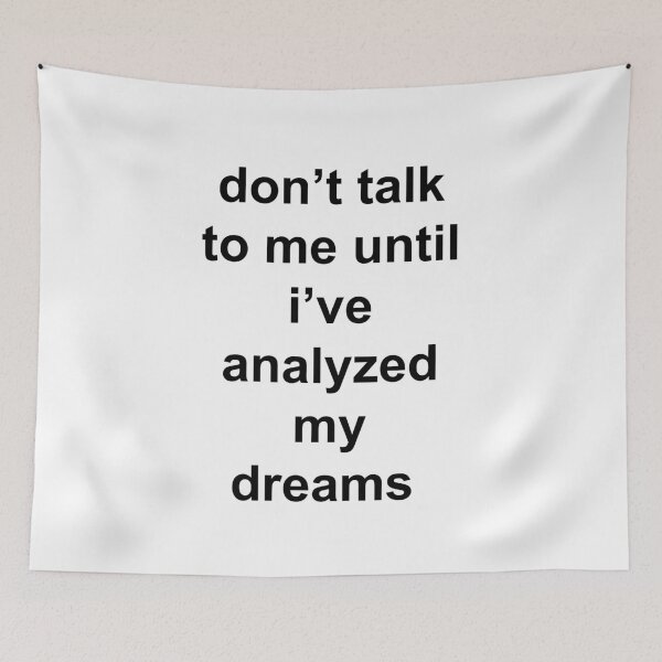 Item preview, no me hables hasta que haya analizado mis sueños designed and sold by rayliotta.