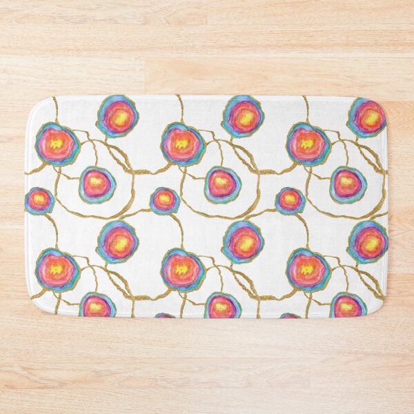 Item preview, Rainbow geodes with gold designed and sold by Marlene Wagenhofer.
