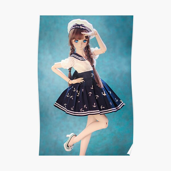 In the navy · Melocotón Poster