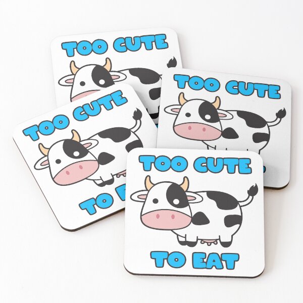 Item preview, Too cute to eat cow designed and sold by nmdesigns1.