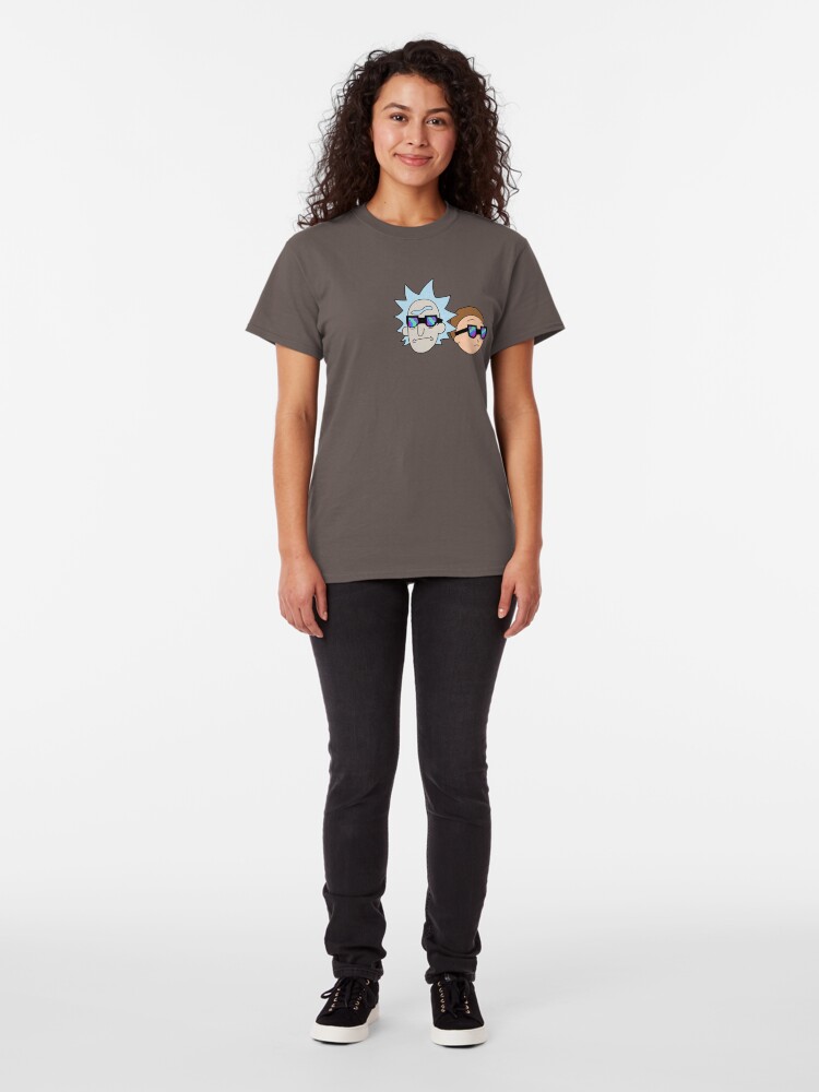 Alternate view of Rick and Morty Classic T-Shirt