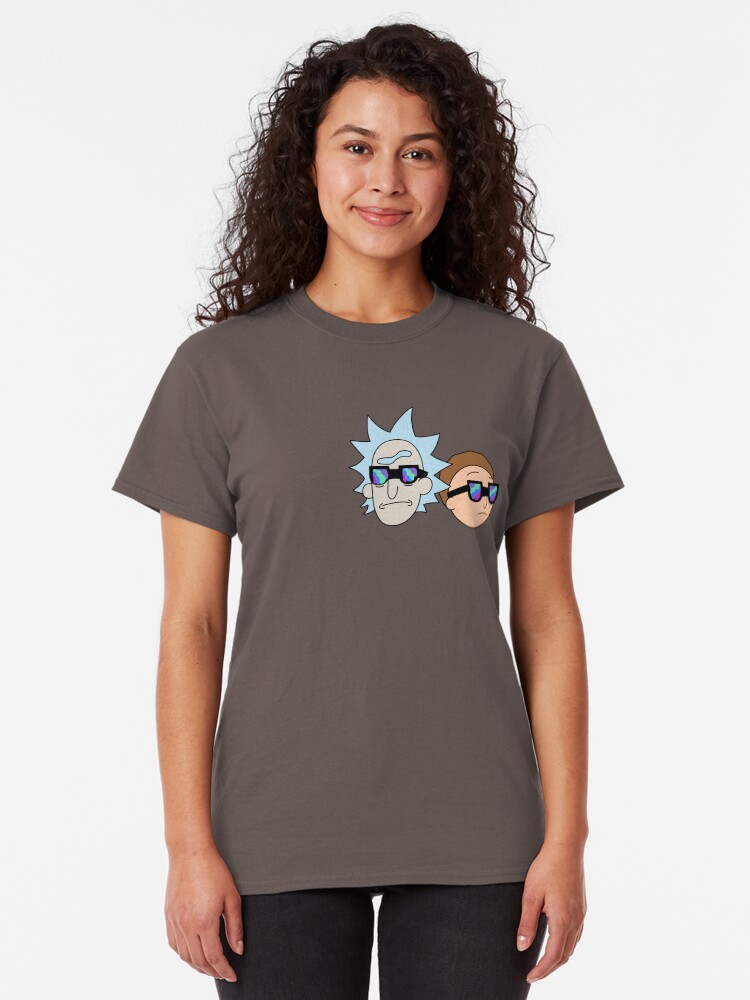 Alternate view of Rick and Morty Classic T-Shirt