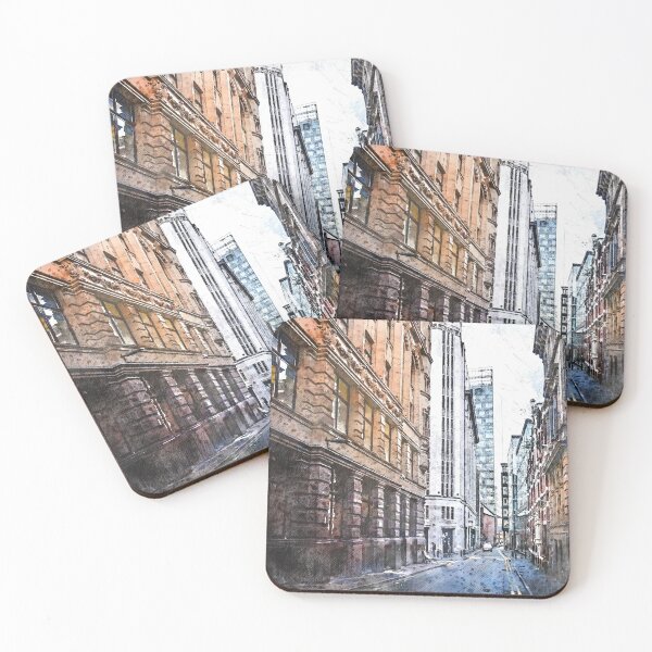 Item preview, Manchester city watercolor #manchester designed and sold by JBJart.