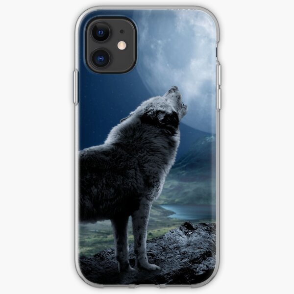 Howling Wolf iPhone Flexible Hülle