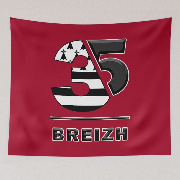 Item preview, Brittany Ille-et-Vilaine 35 Breizh designed and sold by BreizhLegend.
