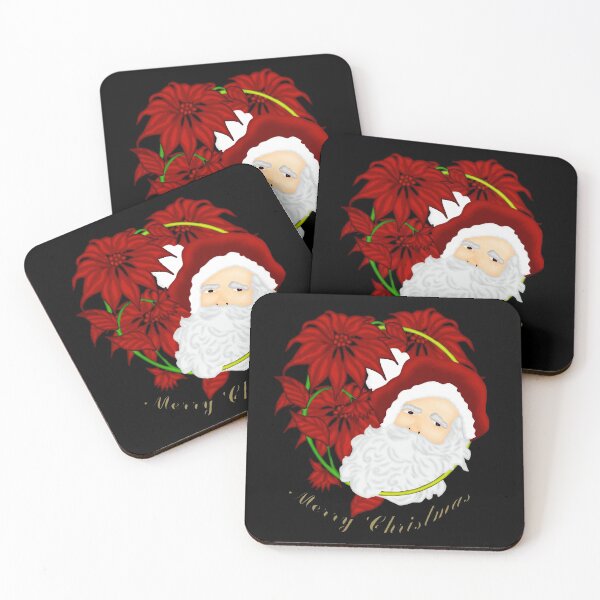 Item preview, Santa in Flowers designed and sold by Nicole Kiefer.